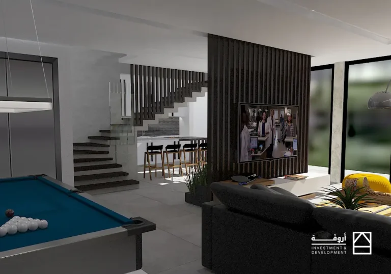 تصميم القبو لمشروع ميدتاون السكني