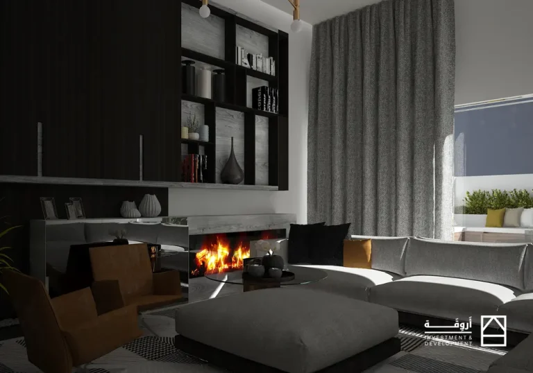 التصميم الداخلي لمشروع ميدتاون السكني