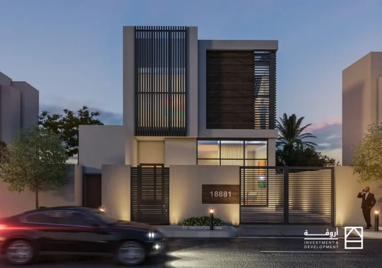 واجهة فيلا في مشروع ميدتاون السكني