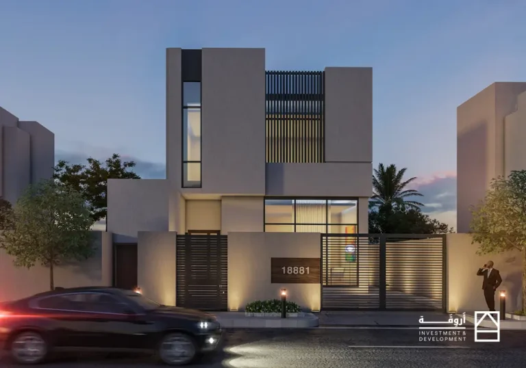 واجهة فيلا في مشروع ميدتاون السكني